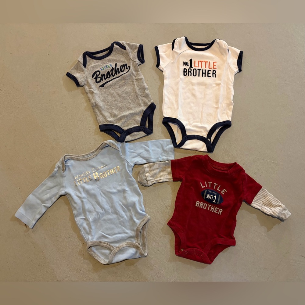 Little Brother Onesie Lot
